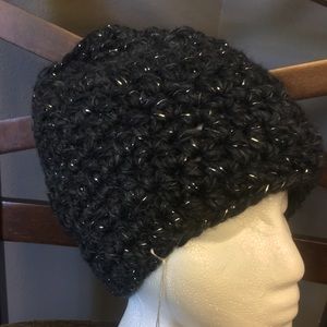 Messy Bun Crocheted Hat